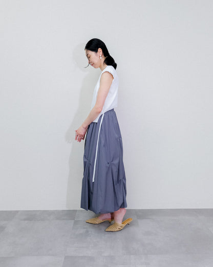 Shoulder Padd Kint Tops [603409] off(01)