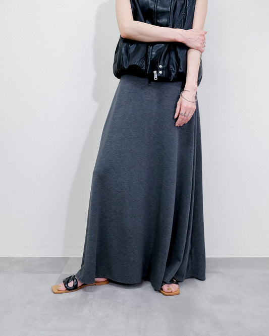 Cut and Sew Skirt [603417] charcoal (79)