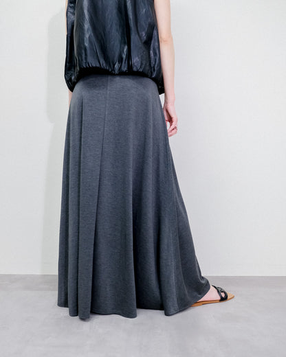 Cut and Sew Skirt [603417] charcoal (79)