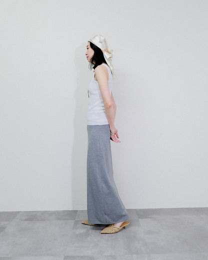 Knit Tank Tops [603410] grey(75)