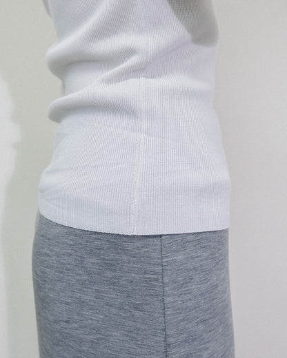 Knit Tank Tops [603410] grey(75)