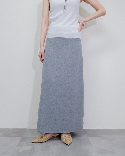 Cut and Sew Skirt [603418] l.grey (70)