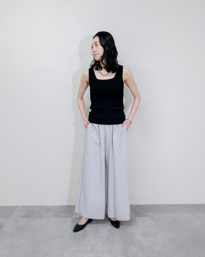 Knit Tank Tops [603410] black(99)