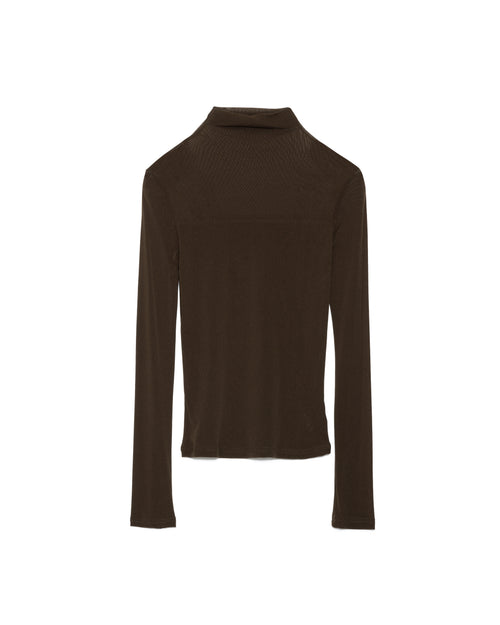 【SALE/50%0ff】Sheer Tops [603369] brown(60)