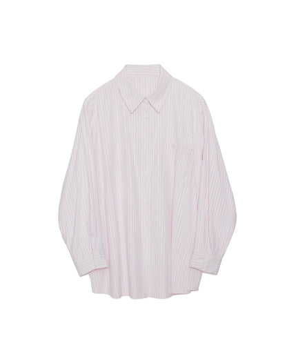 【SALE/50%0ff】Stripe shirt [603375] pink