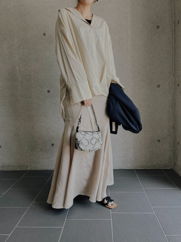 【SALE/50%0ff】Balloon Shirt [603345] beige