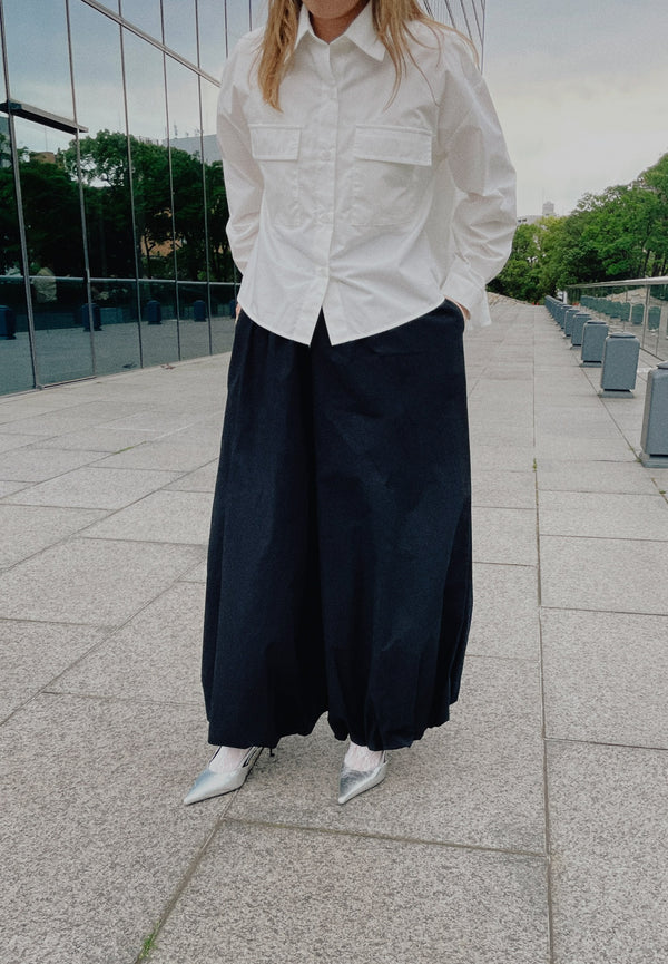【SALE/50%0ff】Balloon Pants [603386] black