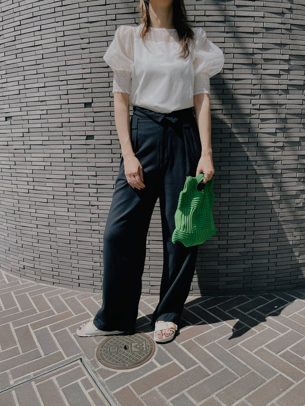 【SALE/50%0ff】Organdy T-Shirt [603394] off