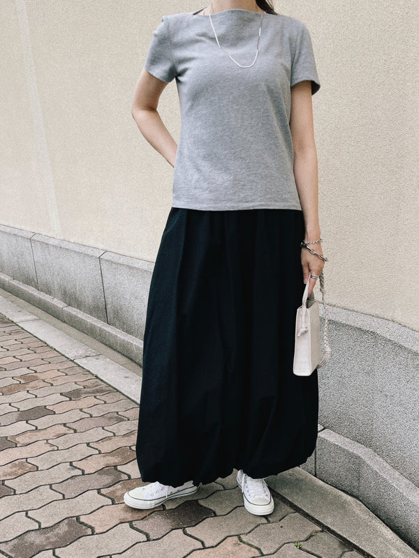【Summer SALE!!】Balloon Pants [603386] black(99)