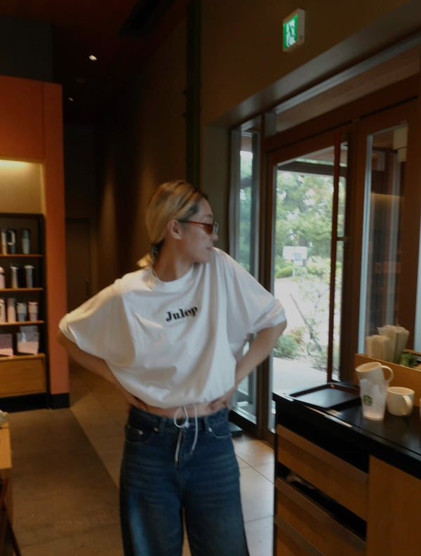 【SALE/50%0ff】Julep Logo T-Shirt [603350] off