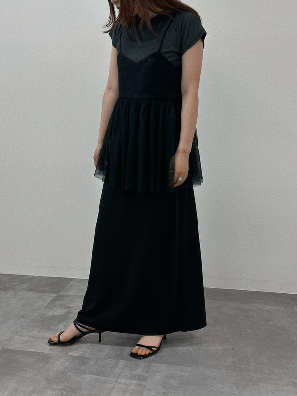 【Summer SALE!!】Jacquard Bustier [603389] black(99)
