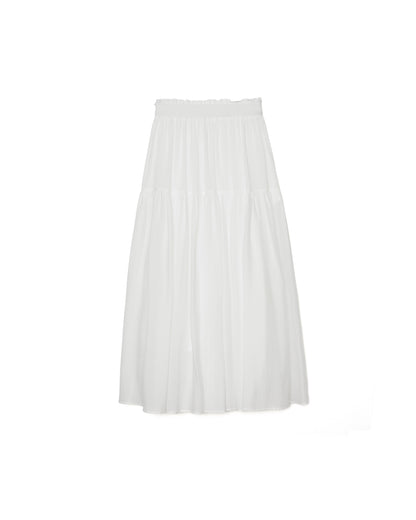 【SALE/50%0ff】Gather Tiered Skirt [603398] off