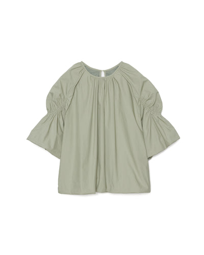 【SALE/50%0ff】Balloon Blouse [603395] light khaki