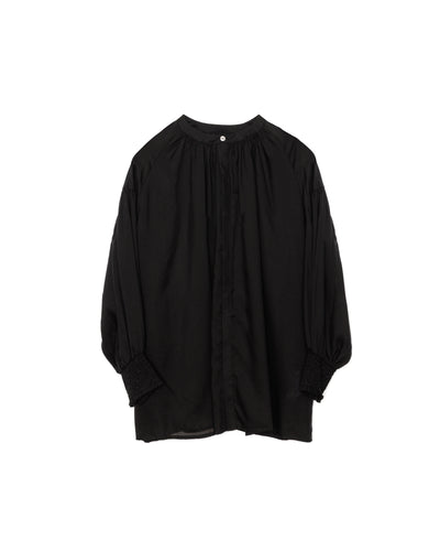 【SALE/50%0ff】2way Sheer Blouse [603391] black