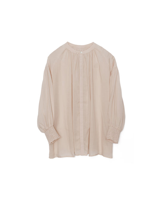 【SALE/50%0ff】2way Sheer Blouse [603391] pink beige