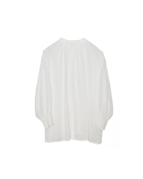 【SALE/50%0ff】2way Sheer Blouse [603391] off(01)