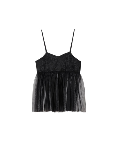 【SALE/50%0ff】Jacquard Bustier [603389] black