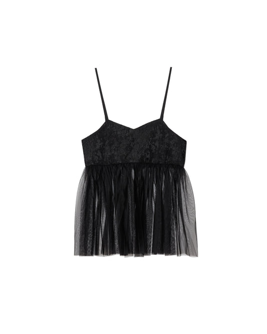 【SALE/50%0ff】Jacquard Bustier [603389] black